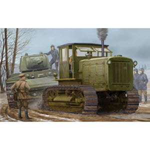 TRU05539 1/35 Russian ChTZ S-65 Tractor with Cab